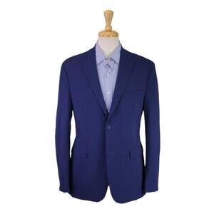 State of Matter Apparel Royal Blue Performance Blazer Jacket Men's Medium 38S